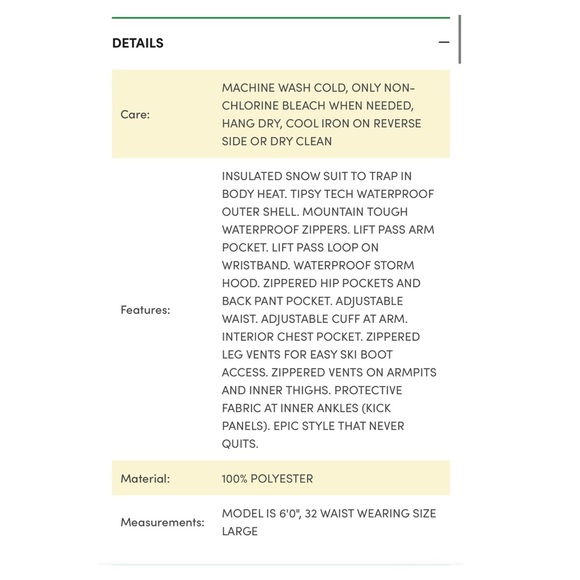 Tipsy Elves MEN'S AMERICANA SNOW SUIT
Men’s small - Picture 3 of 14